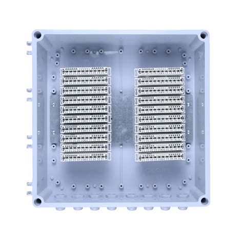 phone line distribution box|100 pair krone box.